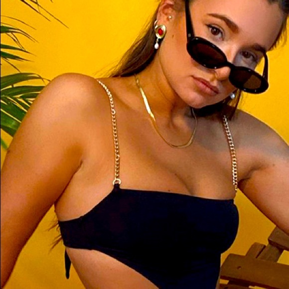 WeWoreWhat Other - Hot ! Bikini Bandana Top by WEWORETHAT